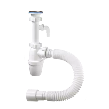 Сифоны/ОРИО бутылочный 1 1/4 х 40 с отводом для стир. машины