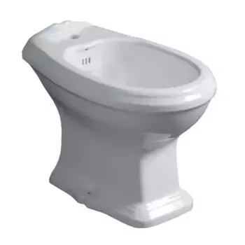 SIMAS Arcade Биде без ободка с 1 отв. под смеситель 36х57 см, цвет белый