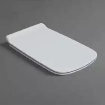 Simas Baden Baden Сиденье для унитаза цвет белый, петли хром, микролифт