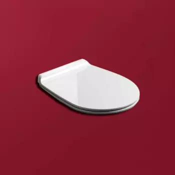 SIMAS Vignoni Сиденье для унитаза VI18/VI21/VI01, с микролифтом, цвет белый/хром
