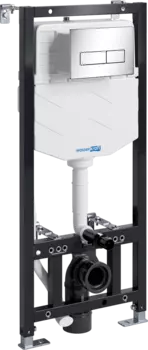 Система инсталляции для унитазов Wasserkraft Aller 10TLT.010.ME.CH03 с кнопкой смыва хром