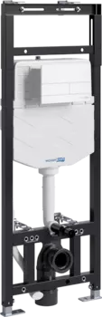 Система инсталляции для унитазов Wasserkraft Alme 15TLT.010.ME.WM04 с кнопкой смыва матовой белой