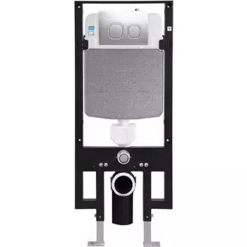 Система инсталляции WeltWasser Amberg 497 c клавишей смыва Amberg RD-CR хром