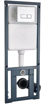 Система инсталляции WeltWasser Marberg 410 с клавишей смыва MAR 410 SE-CR хром