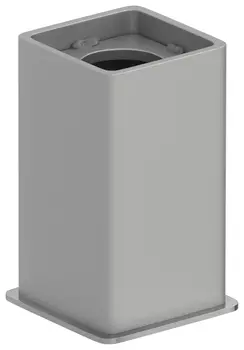 Скрытое подключение МОДУЛЬ скрытого подключения для "МЭМ CUBE" (RAL 7042 Транспортный серый A)