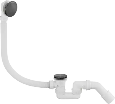 Слив-перелив AltroBagno Beni aggiuntivi AltroBagnoBD070303GrMt оружейная сталь