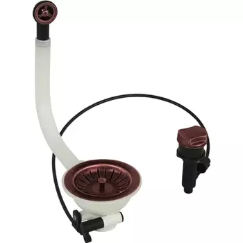 Слив-перелив для раковины Migliore Complementi медный