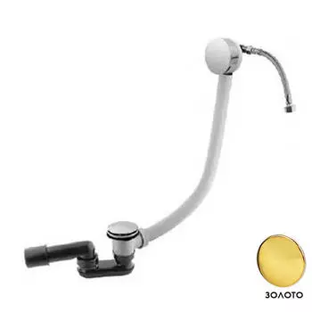 Слив-перелив для ванны Cezares золото