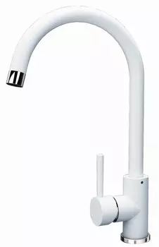 Смеситель для кухни Florentina Альфа FL белый матовый