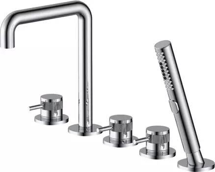 Смеситель на борт ванны Allen Brau Priority хром