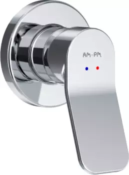 Встраиваемый смеситель для душа и ванны AM.PM X-Joy F85A65000 С ВНУТРЕННЕЙ ЧАСТЬЮ