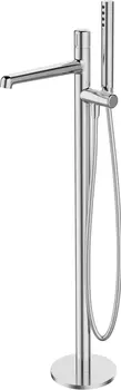 Напольный смеситель для ванны с душем BelBagno Uno FMT CRM С ВНУТРЕННЕЙ ЧАСТЬЮ