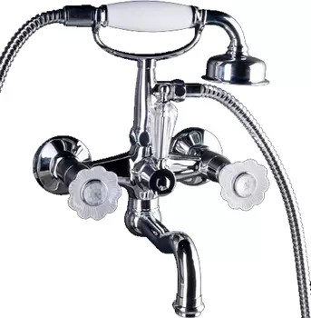 Смеситель для ванны Boheme Camelia хром глянцевый