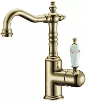 Смеситель для раковины Boheme Provanse Ripresa бронза глянцевая