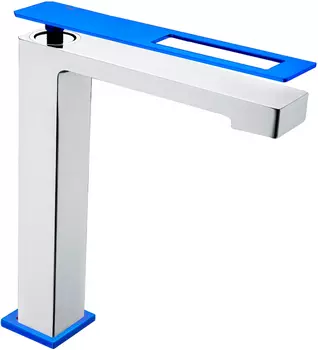 Смеситель для раковины Boheme Q хром - синий