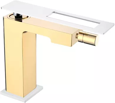 Смеситель для биде Boheme Q золото - хром