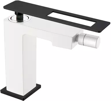 Смеситель для биде Boheme Q бело-черный