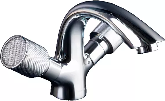 Смеситель для раковины Boheme Royal Cristal хром с кристаллами Preciosa