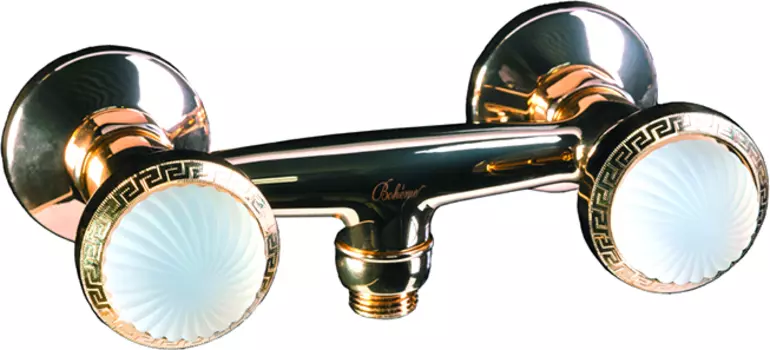 Смеситель для душа Boheme Satine золотой глянцевый