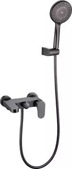 Смеситель для ванны с душем Boheme Spectre gunmetal