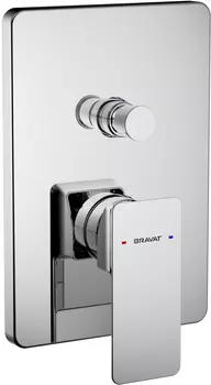Смеситель для ванны с душем Bravat Phillis PB856101CP-2-ENG хром