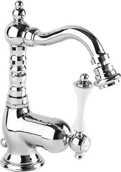 Смеситель для биде Cezares Margot MARGOT-BSM2-01-Bi хром, белый