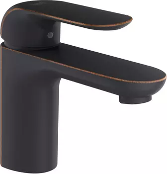 Смеситель для раковины D&K Venice.Gondola черный матовый