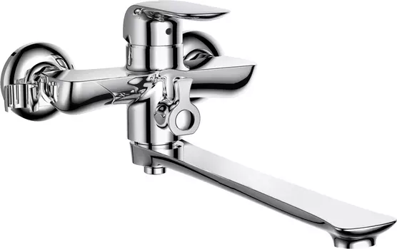 Смеситель для ванны с душем D&K Venice.Gondola хром