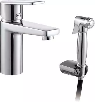 Смеситель D&amp;K Lessing Rhein DA1322601 для раковины, с гигиеническим душем