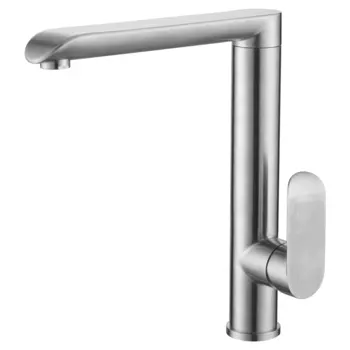 Смеситель для кухни Melana Paola сталь матовый