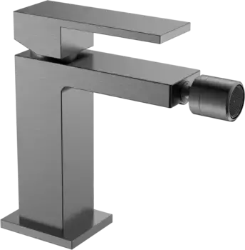 Смеситель для биде Boheme Qubic темный хром матовый