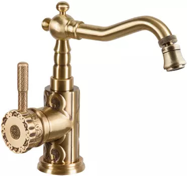 Смеситель для биде Bronze de Luxe Windsor бронза (21688)