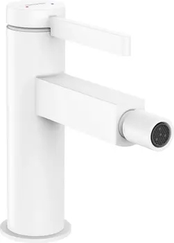 Смеситель для биде Hansgrohe Finoris белый матовый