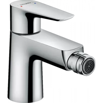 Смеситель для биде Hansgrohe Talis E однорычажный, со сливным клапаном push-open, хром 71721000