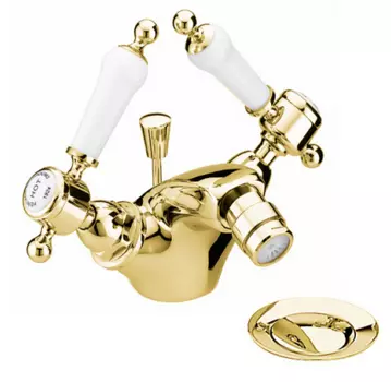Смеситель для биде Heritage Granley золотой