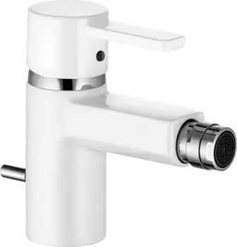 Смеситель для биде Kludi белый, хром (385309175)