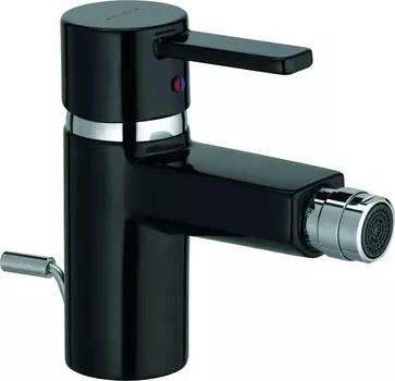 Смеситель для биде Kludi хром, черный (385308675)