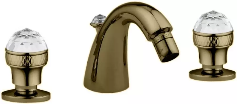 Смеситель для биде Migliore Axo Swarovski 18475 бронзовый