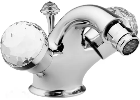 Смеситель для биде Migliore Axo Swarovski хром (ML AXO-644F CR)