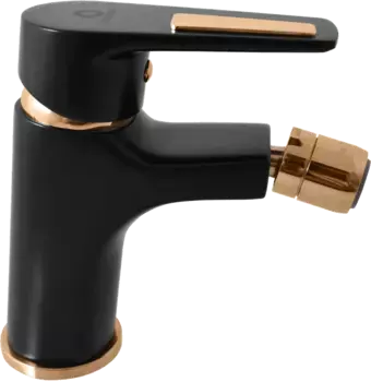 Смеситель для биде Rav Slezak Colorado черный матовый - золото