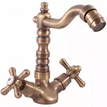 Смеситель для биде Rav Slezak Morava MK120.5/9SM бронзовый