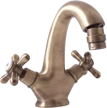 Смеситель для биде Rav Slezak Morava retro бронза