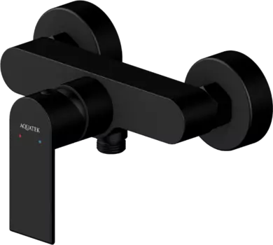 Смеситель для душа AQUATEK Лира AQ1460MB матовый черный