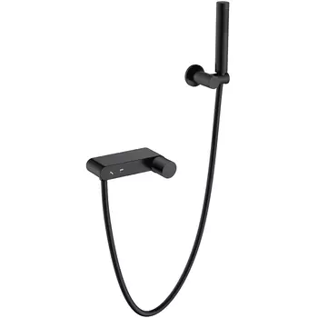 Смеситель для ванны с душем Boheme Stick черный матовый