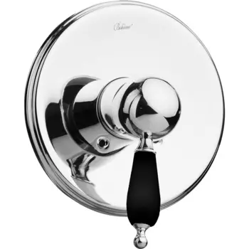 Смеситель для душа Boheme Tradizionale хром с черной керамикой