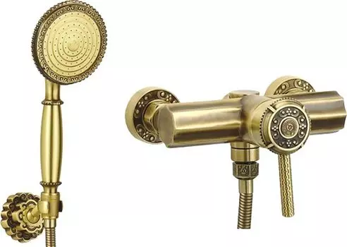Смеситель для душа Bronze de Luxe Windsor бронза (10123)