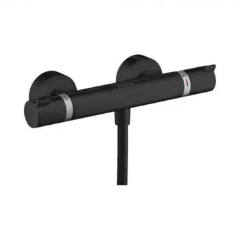 Смеситель для душа Hansgrohe Ecostat Comfort с термостатом черный матовый