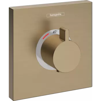 Смеситель для душа Hansgrohe ShowerSelect Highfow с термостатом полированная бронза
