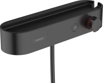 Смеситель для душа Hansgrohe ShowerTablet Select термостатический чёрный матовый