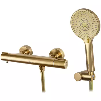 Смеситель для душа Kaiser Serio золото матовое
